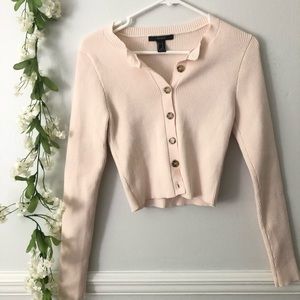Forever 21 Cropped Cardigan